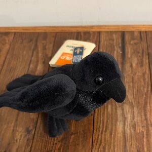 Plush Black Bird